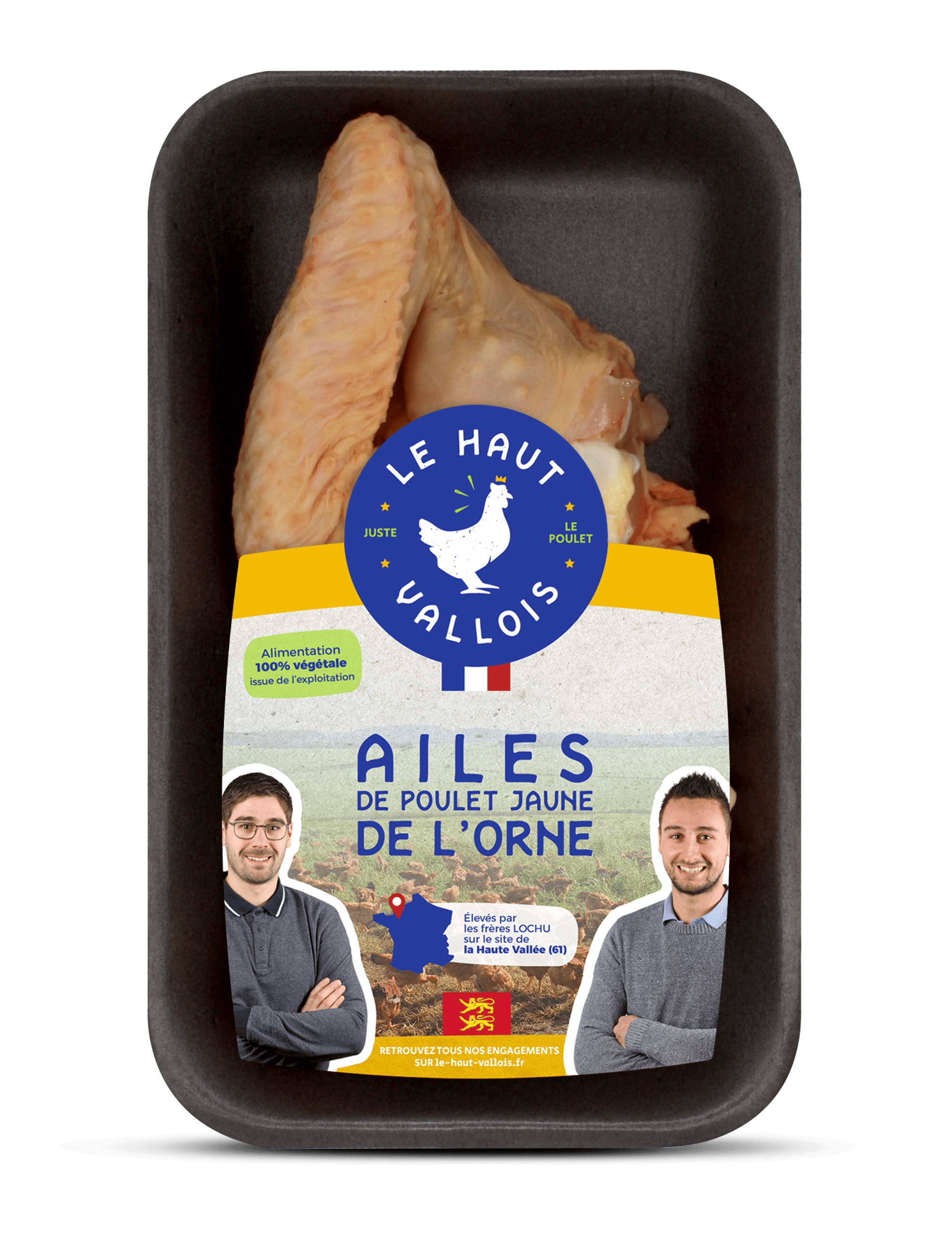 Ailes de poulet de l&rsquo;Orne