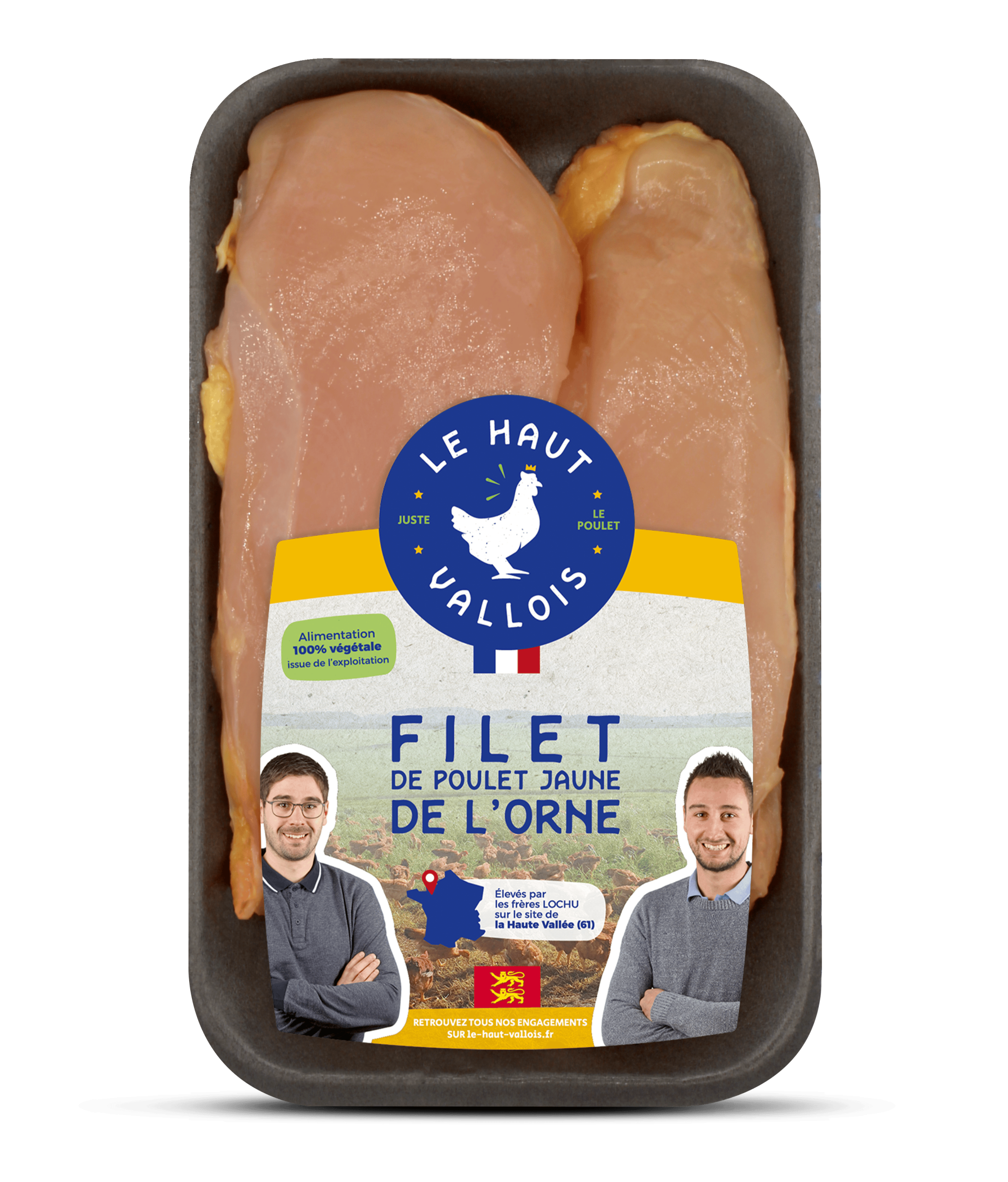 Filets de poulet de l&rsquo;Orne